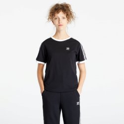 adidas Originals 3 Stripes Tee černé