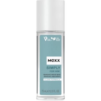 Mexx Simply Men dezodorant sklo 75 ml