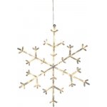 Star trading Dekorační svítící vločka STAR 45 cm – Hledejceny.cz