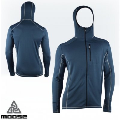 STELVIO HOODIE MEN mikina Moose šedá