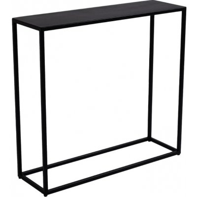 Nordic Design černý kovový toaletní stolek Julia 100 x 30 cm – Zboží Dáma