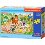 Castorland Na farmě 120 dílků – Zboží Dáma
