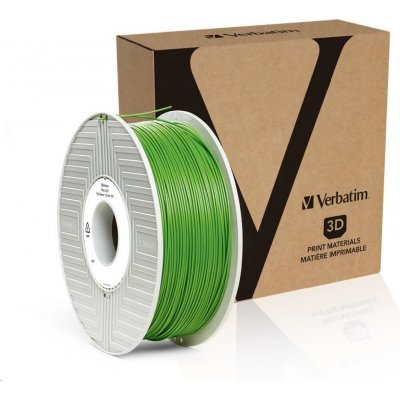 VERBATIM 3D Printer PLA 1,75mm ,335m, 1kg green – Hledejceny.cz