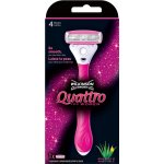 Wilkinson Sword Quattro for Women + 1 ks hlavice – Zboží Mobilmania