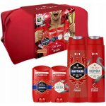 Old Spice Captain sada deostick 50 ml + sprchový gel 3v1 250 ml + deospray 150 ml + kosmetická taška – Sleviste.cz