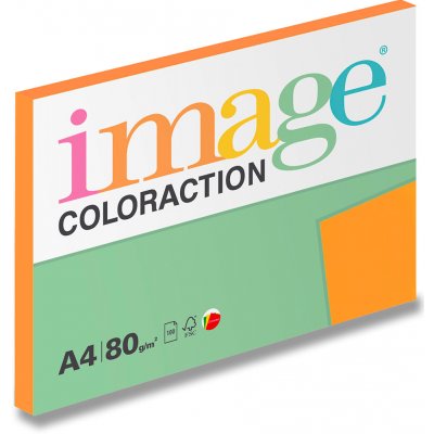 Papír Image Coloraction A4 80 g 100 Venezia sytá oranžová AG10 – Hledejceny.cz