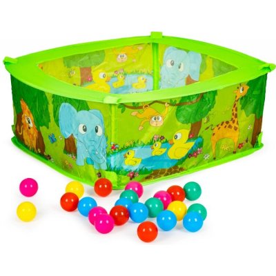 Iplay 8602B zelený bazén + 50 míčků – Zbozi.Blesk.cz