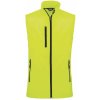 Pánská vesta Kariban softshellová vesta Bodywarm fluorescenční žlutá