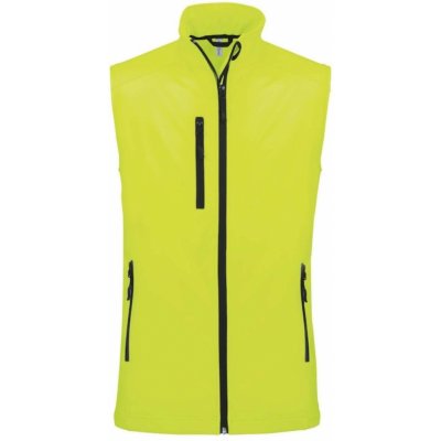 Kariban softshellová vesta Bodywarm fluorescenční žlutá – Zboží Mobilmania
