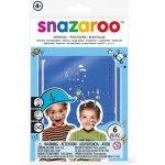 Snazaroo Šablony na obličejové barvy 6 ks modré – Zboží Mobilmania