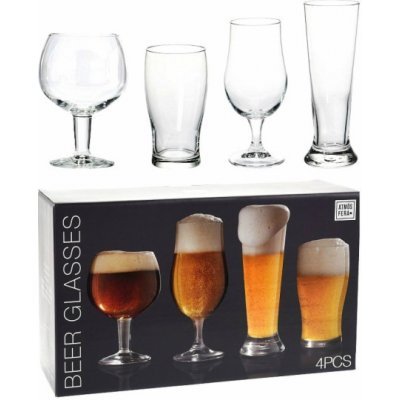 Sklenice na pivo 4ks – Hledejceny.cz