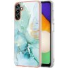 Pouzdro a kryt na mobilní telefon Samsung Protemio 73831 IMD MARBLE Ochranný kryt Samsung Galaxy A55 5G GREEN