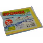 Sponge Houbová utěrka 15,5 x 18 cm 3 ks – Sleviste.cz