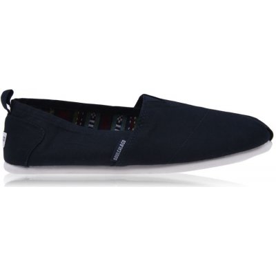 SoulCal Long Beach Mens Canvas Slip Ons Navy – Zboží Mobilmania