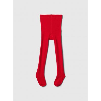 GAP Baby punčochové kalhoty Červená M Červená – Zboží Dáma