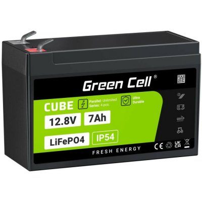 LiFePO4 Green Cell Cube 12,8V 7Ah LFPGC12V7AH LITHIUM-GELPHATE – Hledejceny.cz