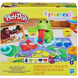 Play-Doh starters žába a učení barev