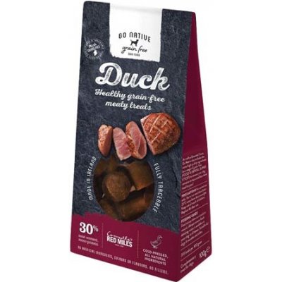 GO NATIVE Essentials Duck 100 g nízkokalorická pochoutka pro psy s 30% kachního masa – Zbozi.Blesk.cz