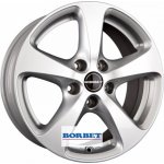 Borbet CC 7x16 5x114,3 ET40 silver – Zboží Mobilmania