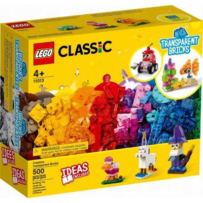 LEGO® Classic 11013 Průhledné kreativní kostky – Hledejceny.cz