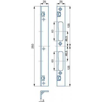 protiplech K194 Zn univer. úhlový