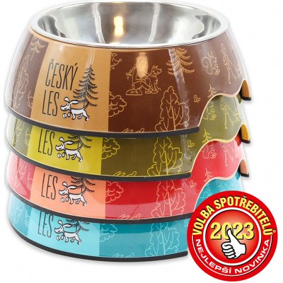 Akinu ČESKÝ LES melaminová miska s nerez vložkou L 1200 ml – Zboží Dáma