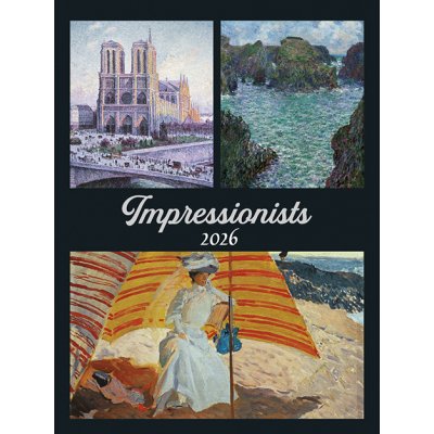 Impressionists nástěnný 42 x 56 cm 2026 – Zboží Dáma