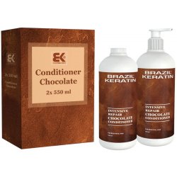 Brazil Keratin Chocolate Conditioner 2 x 550 ml dárková sada