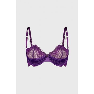 Hunkemöller Erotická podprsenka Belladonna polovyztužená fialová – Zboží Dáma