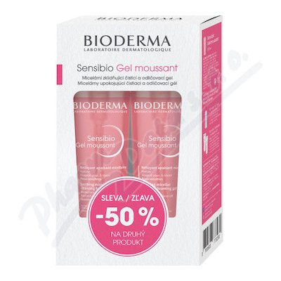 Bioderma Sensibio Gel moussant 200 ml + 200 ml – Hledejceny.cz