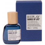 Replay Source Of Life toaletní voda pánská pánská 30 ml – Hledejceny.cz