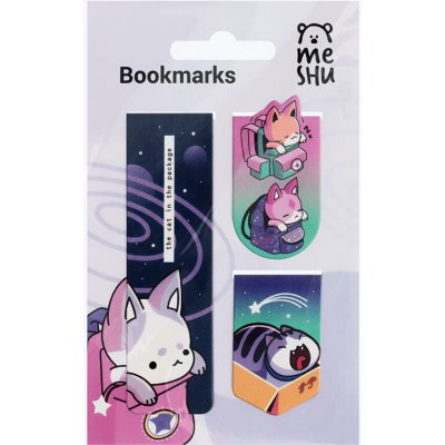 Magnetické záložky 3ks Catbox – Hledejceny.cz