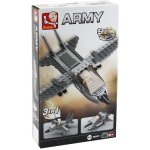 Sluban B0537G Aircraft Carrier Helikoptéra 3v1 144 ks – Zboží Dáma