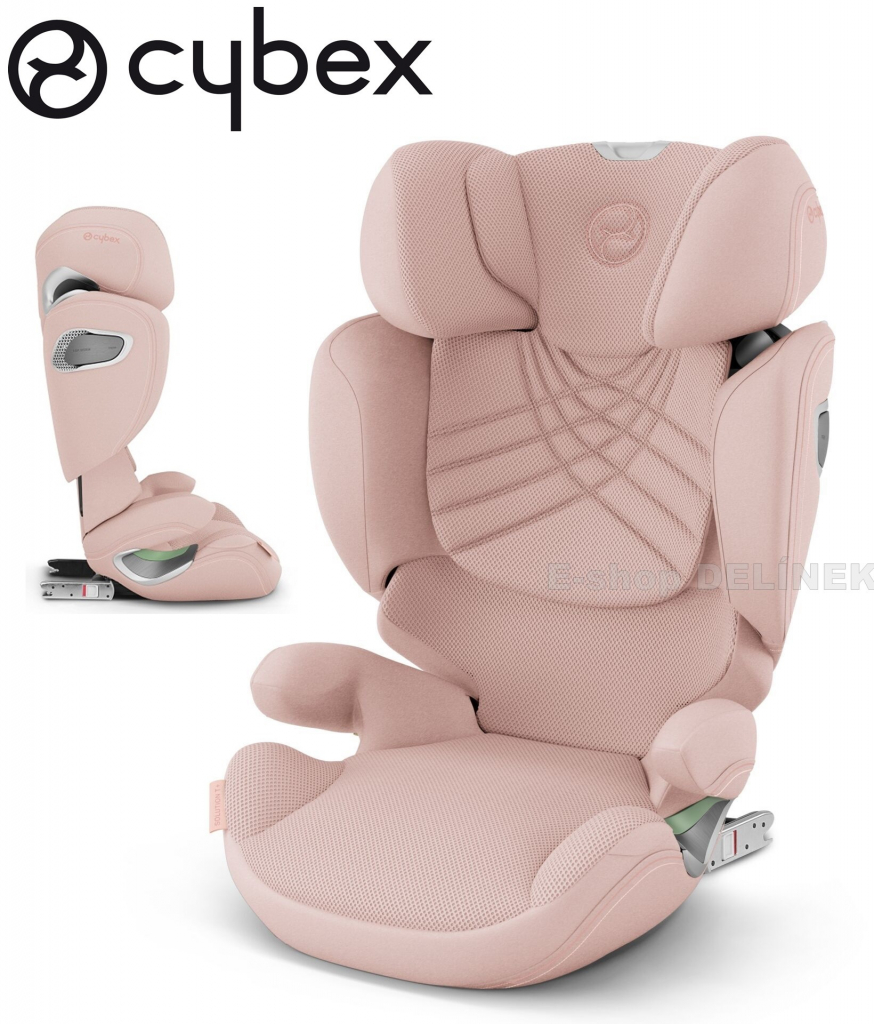Cybex Solution T i-Fix Plus 2023 Peach Pink