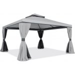 Garden Point GAP280 Valencia 4x4x3 m šedá s moskytiérou a závěsy – Sleviste.cz