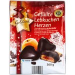 Goldora perníčková srdíčka v hořké čokoládě plněná meruňkovou náplní 300 g – Sleviste.cz