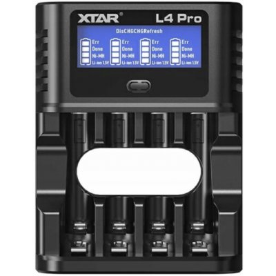 XTAR L4PRO Li-ion, Ni-MH – Zboží Mobilmania