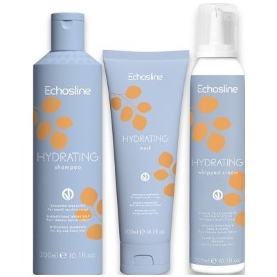 Echosline Hydrating Letní Set - Šampon 300 ml + maska 300 ml + vlasová šlehačka 200 ml