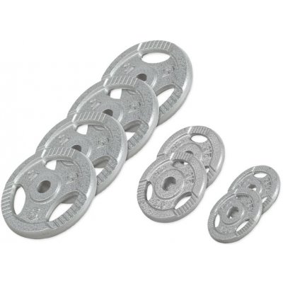 Gorilla Sports litinových 8 ks 27,5 kg 31 mm – Hledejceny.cz