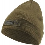 Puma Classic CUFF beanie pánská pletená čepice khaki – Hledejceny.cz
