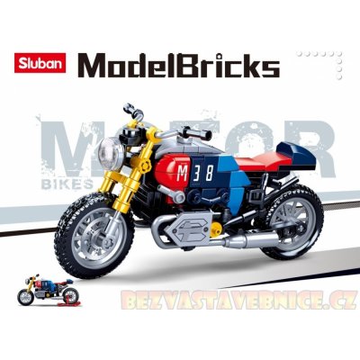 Sluban B0958 Motorka Café racer – Zboží Mobilmania