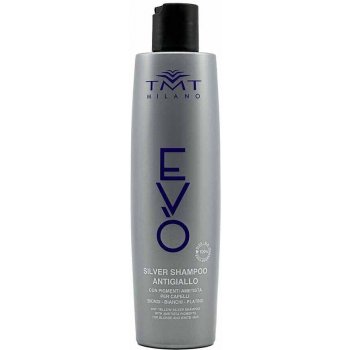 TMT Milano Evo Silver Shampoo Antigiallo Šampon pro zesvětlené vlasy 300 ml