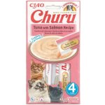 Churu Cat Purée Tuna with Salmon 4 x 14 g – Hledejceny.cz