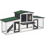 Aga dřevěná králíkárna s výběhem 204 x 45 x 80 cm – Zboží Dáma Aga dřevěná králíkárna s výběhem 204 x 45 x 80 cm – Zboží Dáma