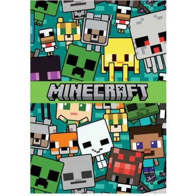 Poznámkový blok Minecraft A6 linkovaný 10,5x15cm – Zboží Živě