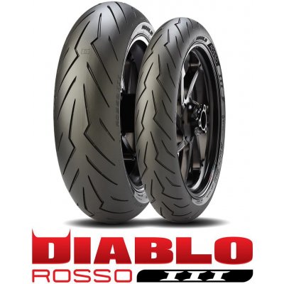 Pirelli Diablo Rosso III D 120/70 R17 58W – Zboží Mobilmania