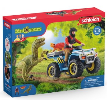 Schleich Quad escape from Velociraptor 41466