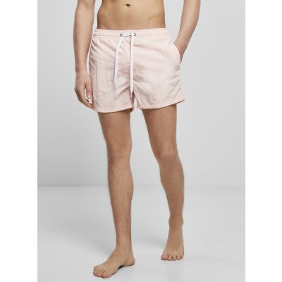 plavky bočními kapsami a zadní kapsou na zip Build Your Brand Růžová – Sleviste.cz