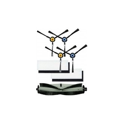 ElektroSkalka TESLA RoboStar T80 Pro sada hlavního kartáče, bočních kartáčků a HEPA filtrů 7 ks – Zboží Mobilmania