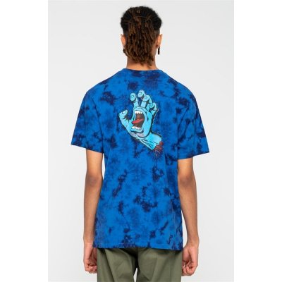 Santa Cruz Screaming Hand Chest T-Shirt Royal Cloud Dye – Zbozi.Blesk.cz